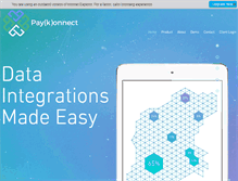 Tablet Screenshot of paykonnect.com